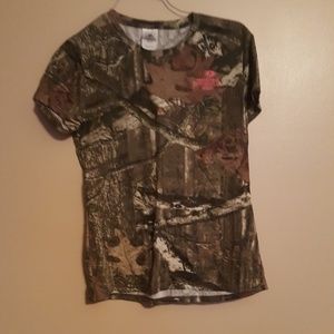 Mossy oak camouflage tee size medium